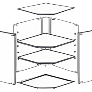 Mueble Alto Rinconera En Kit