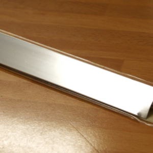 Copete Encimera Plata Brillo