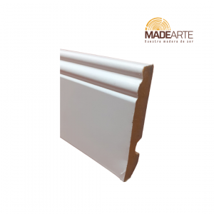 Rodapie Melamina Blanco