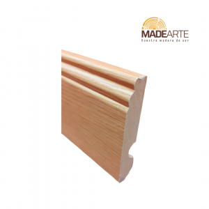 Rodapie Melamina roble