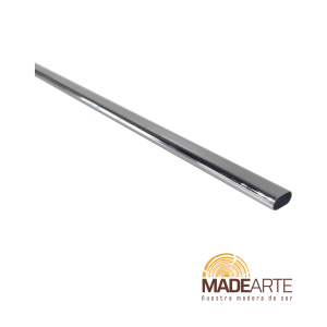 Barra Cromo Ovalada Grande